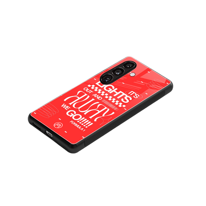 lights out back phone cover | glass case for samsung galaxy s24 fe
