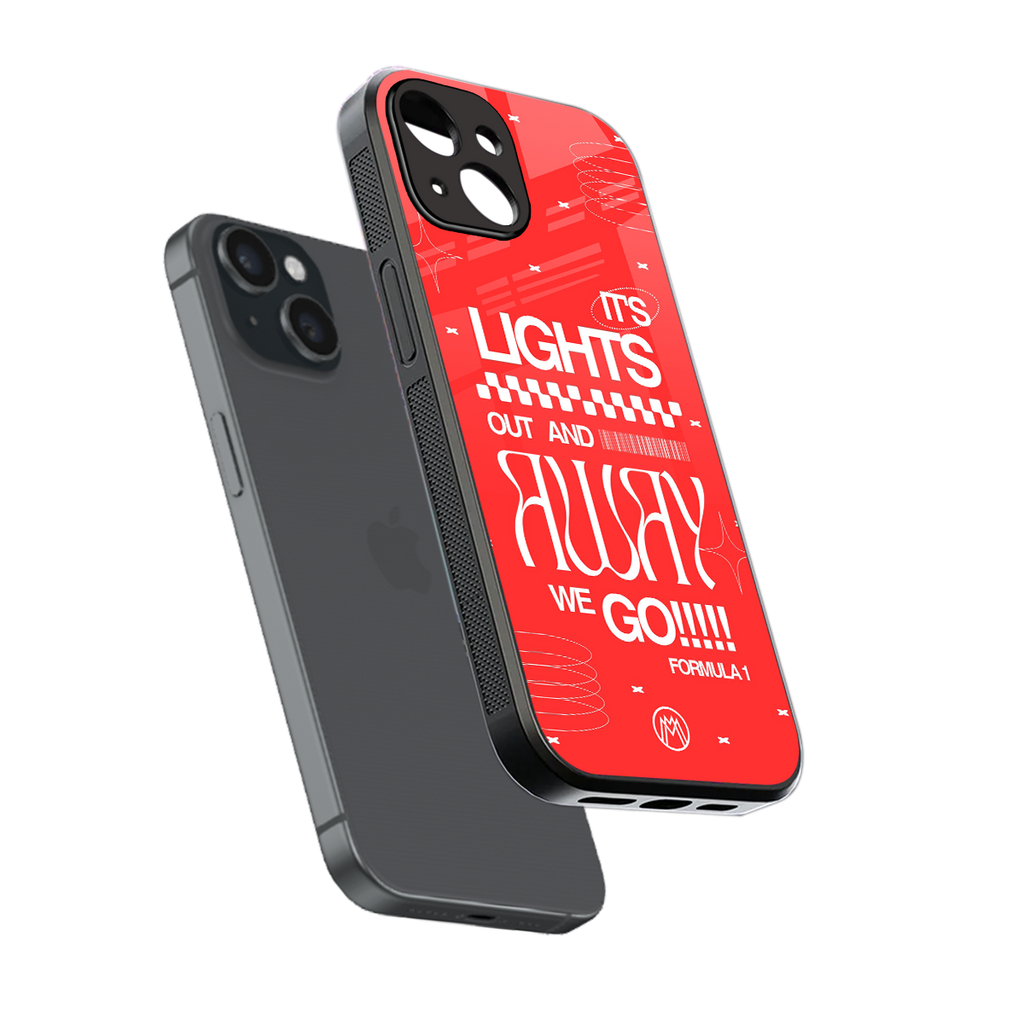 lights out back phone cover | glass case for iphone 15