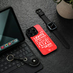 lights out back phone cover | glass case for iphone 15 pro max