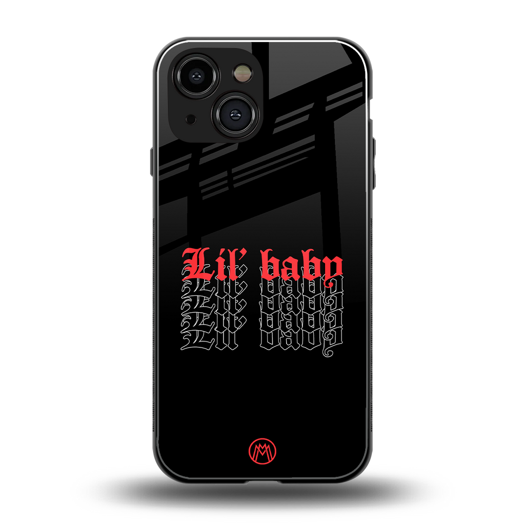 lil baby back phone cover | glass case for iphone 13 mini