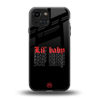 lil baby back phone cover | glass case for iphone 13 mini