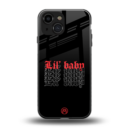 lil baby back phone cover | glass case for iphone 13 mini