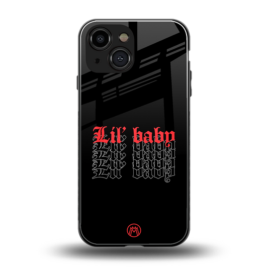lil baby back phone cover | glass case for iphone 13 mini