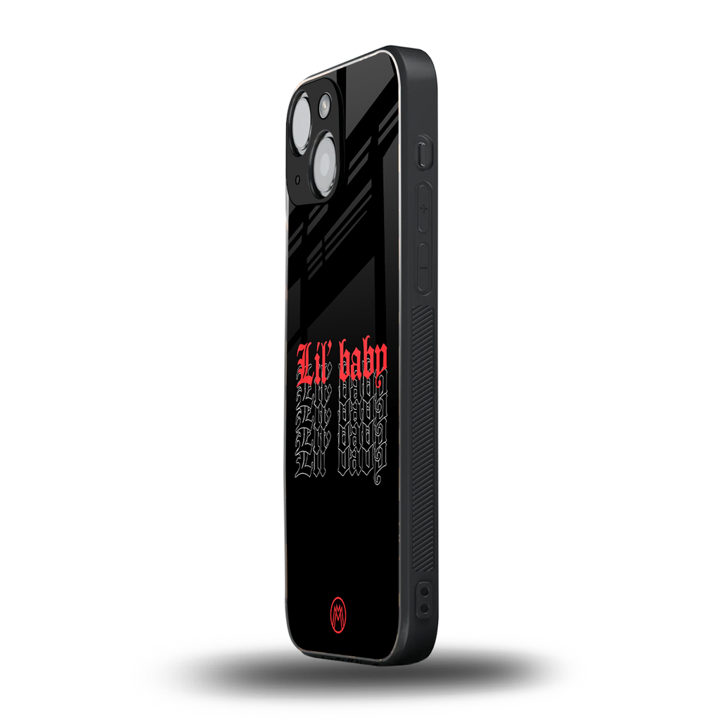 lil baby back phone cover | glass case for iphone 13 mini