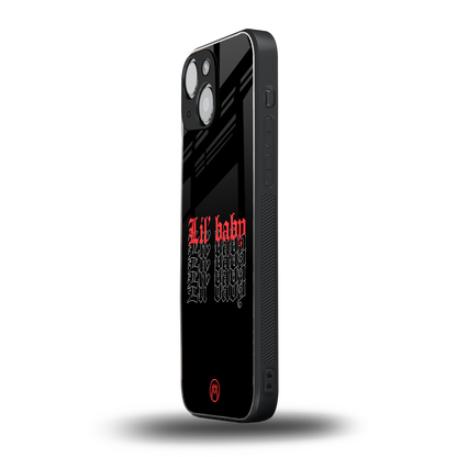 lil baby back phone cover | glass case for iphone 13 mini
