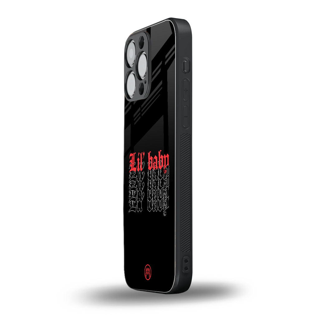 lil baby back phone cover | glass case for iphone 13 pro max