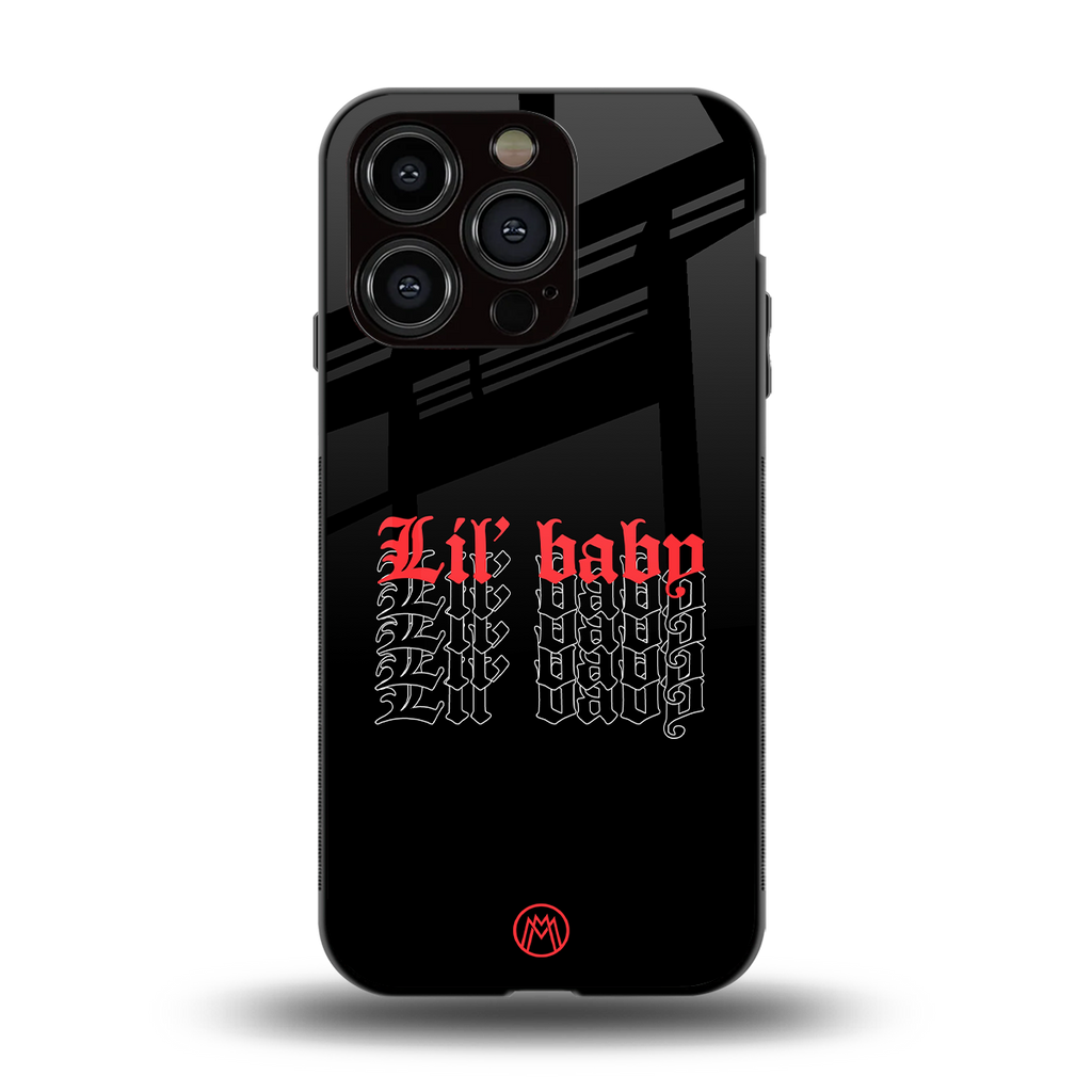 lil baby back phone cover | glass case for iphone 13 pro