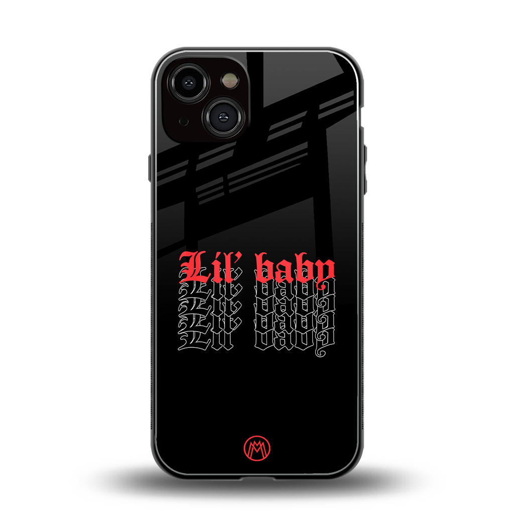 lil baby back phone cover | glass case for iphone 13