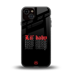 lil baby back phone cover | glass case for iphone 13