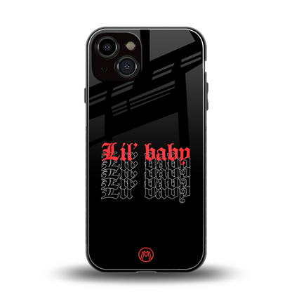 lil baby back phone cover | glass case for iphone 13