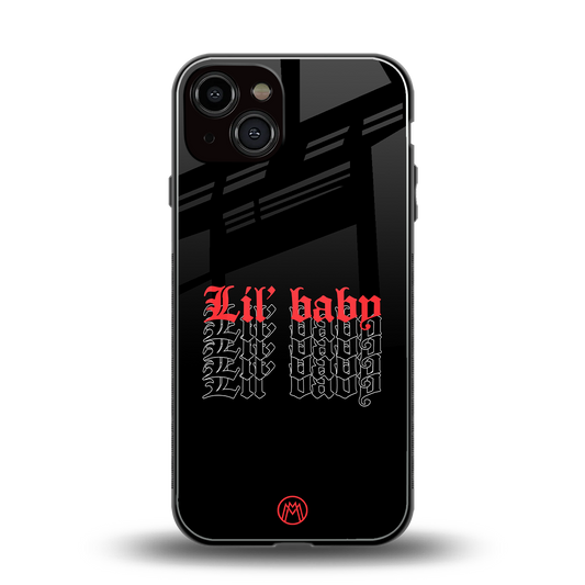 lil baby back phone cover | glass case for iphone 13