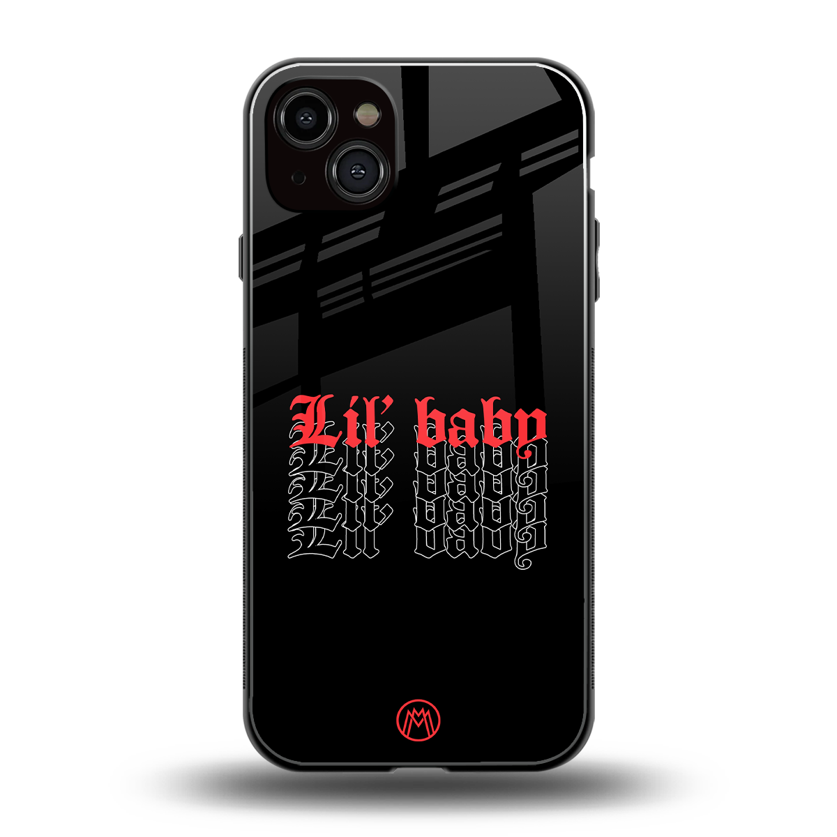 lil baby back phone cover | glass case for iphone 15 plus