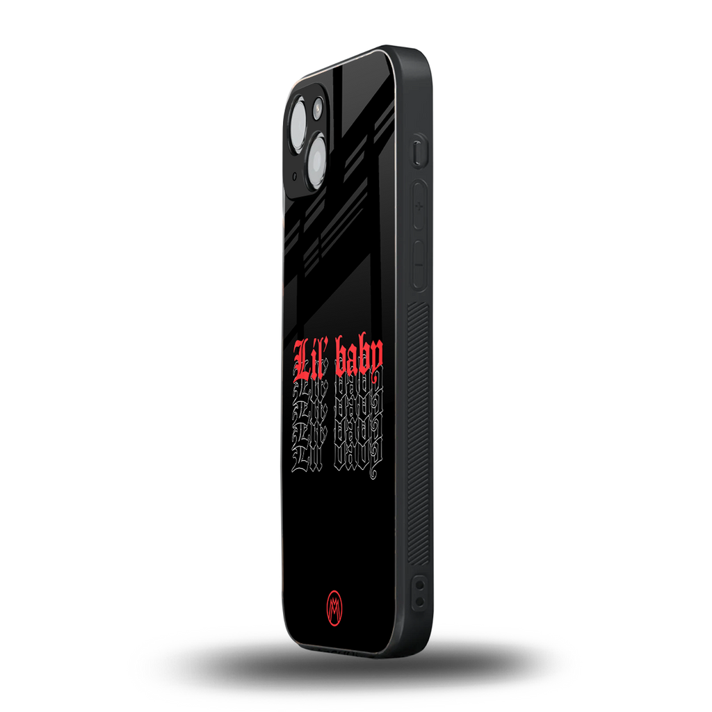 lil baby back phone cover | glass case for iphone 14 plus