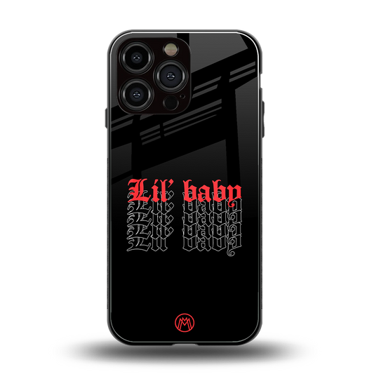 lil baby back phone cover | glass case for iphone 14 pro max