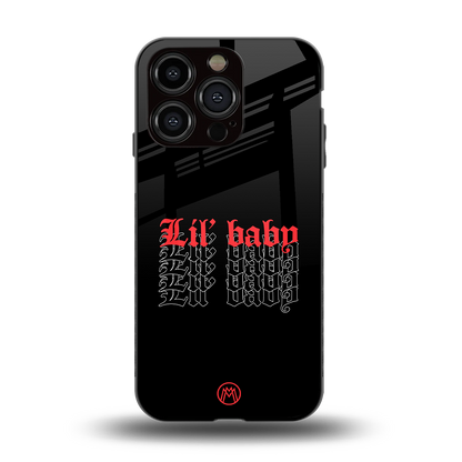 lil baby back phone cover | glass case for iphone 15 pro