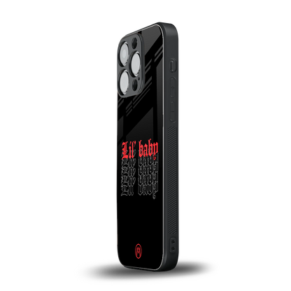 lil baby back phone cover | glass case for iphone 14 pro