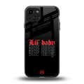 lil baby back phone cover | glass case for iphone 15