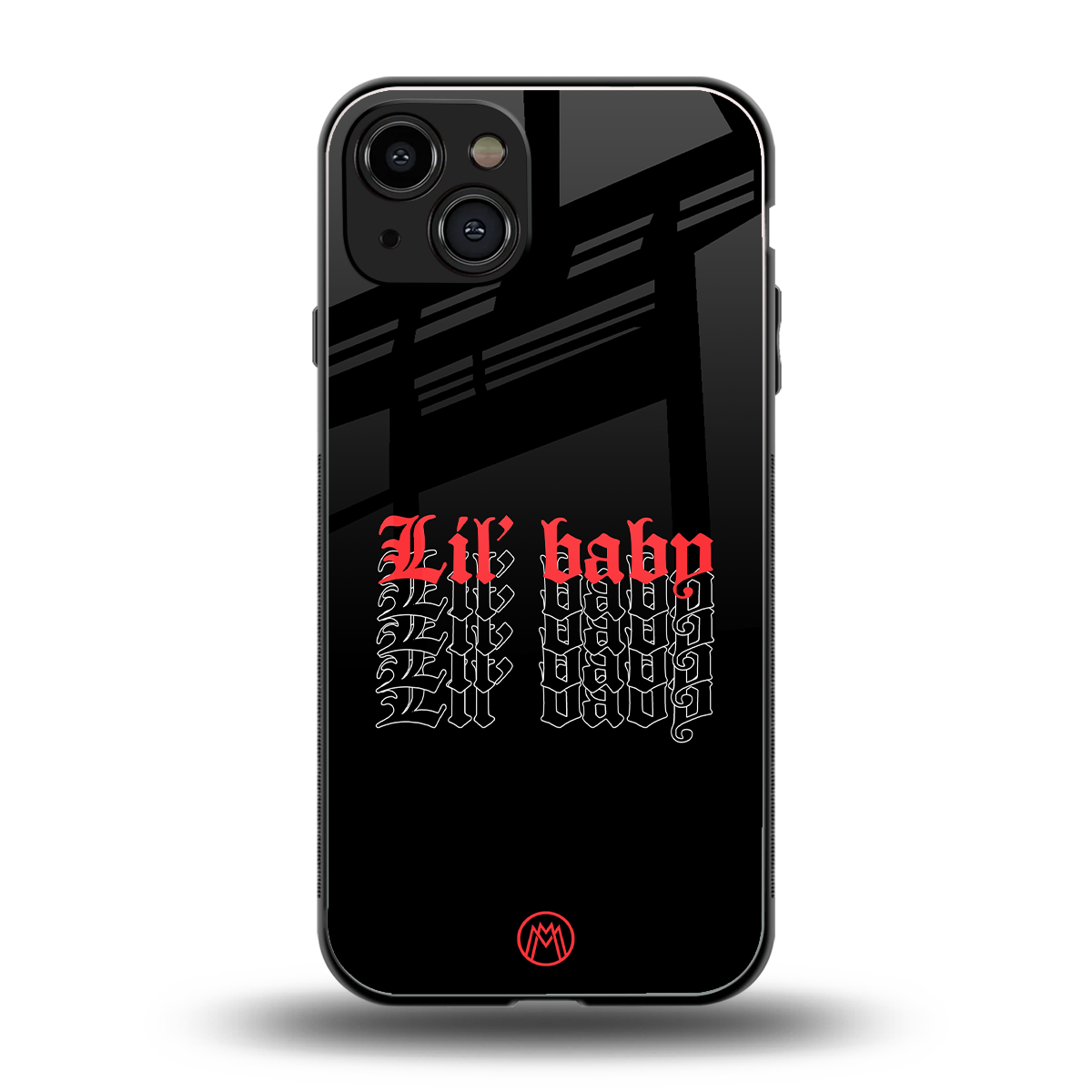 lil baby back phone cover | glass case for iphone 15