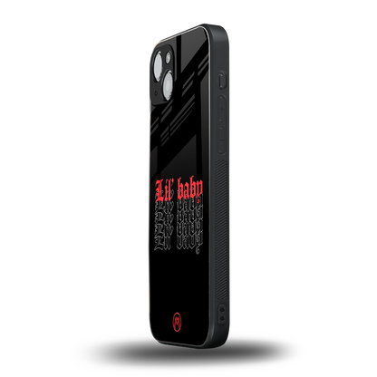 lil baby back phone cover | glass case for iphone 15