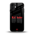 lil baby back phone cover | glass case for iphone 16 plus