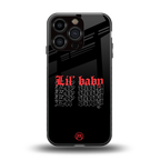 lil baby back phone cover | glass case for iphone 16 pro