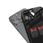 lil baby back phone cover | glass case for iphone 16 plus