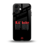 lil baby back phone cover | glass case for iphone 16