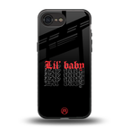 lil baby back phone cover | glass case for iphone 16e