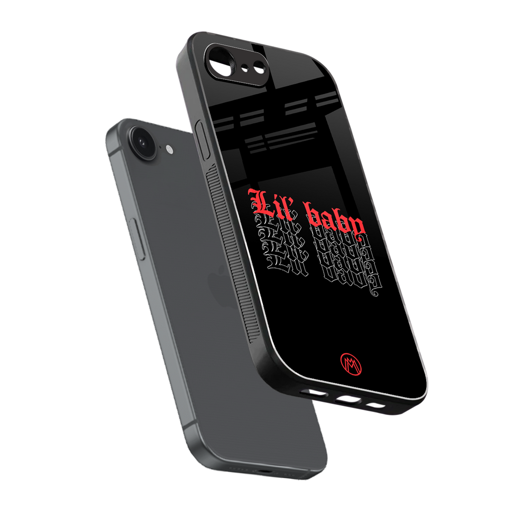 lil baby back phone cover | glass case for iphone 16e
