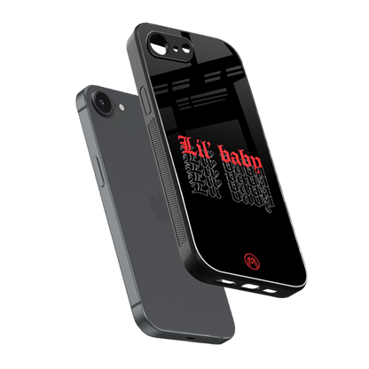 lil baby back phone cover | glass case for iphone 16e