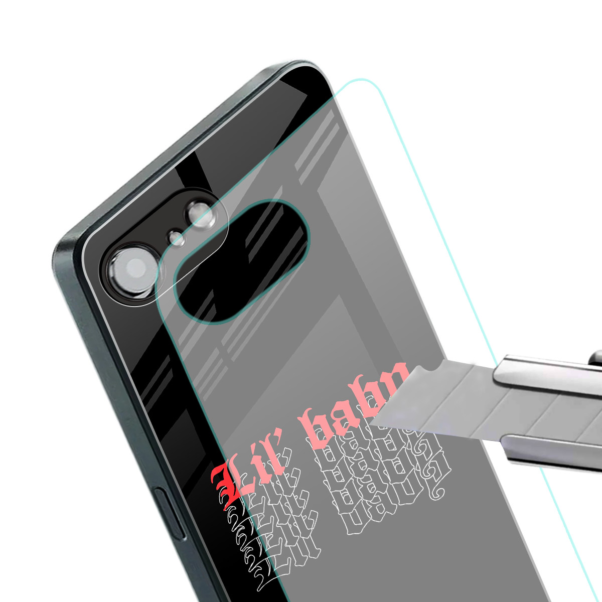 lil baby back phone cover | glass case for iphone 16e