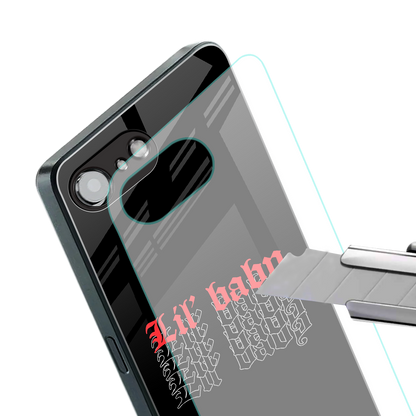 lil baby back phone cover | glass case for iphone 16e