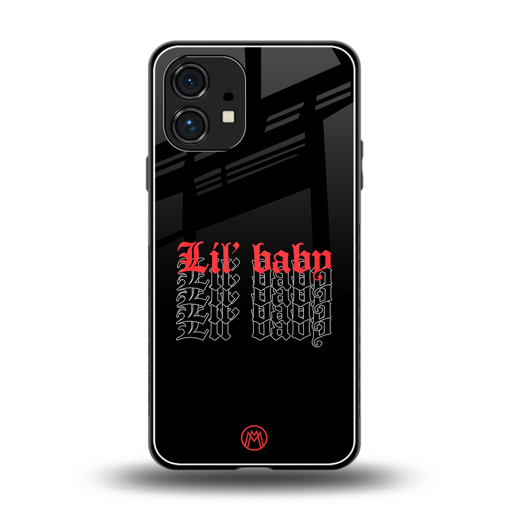 lil baby back phone cover | glass case for nothing phone 1