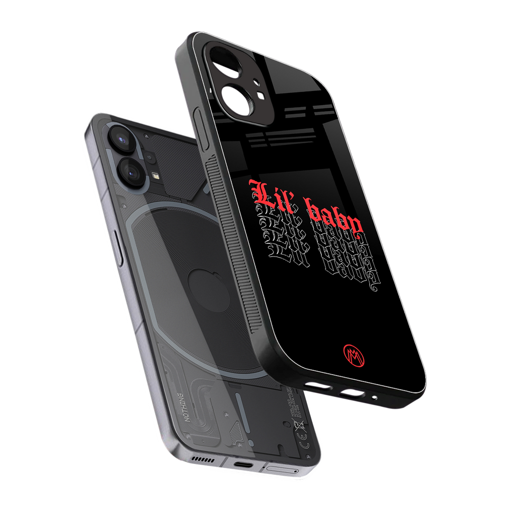 lil baby back phone cover | glass case for nothing phone 1