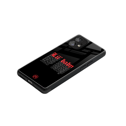 lil baby back phone cover | glass case for nothing phone 1