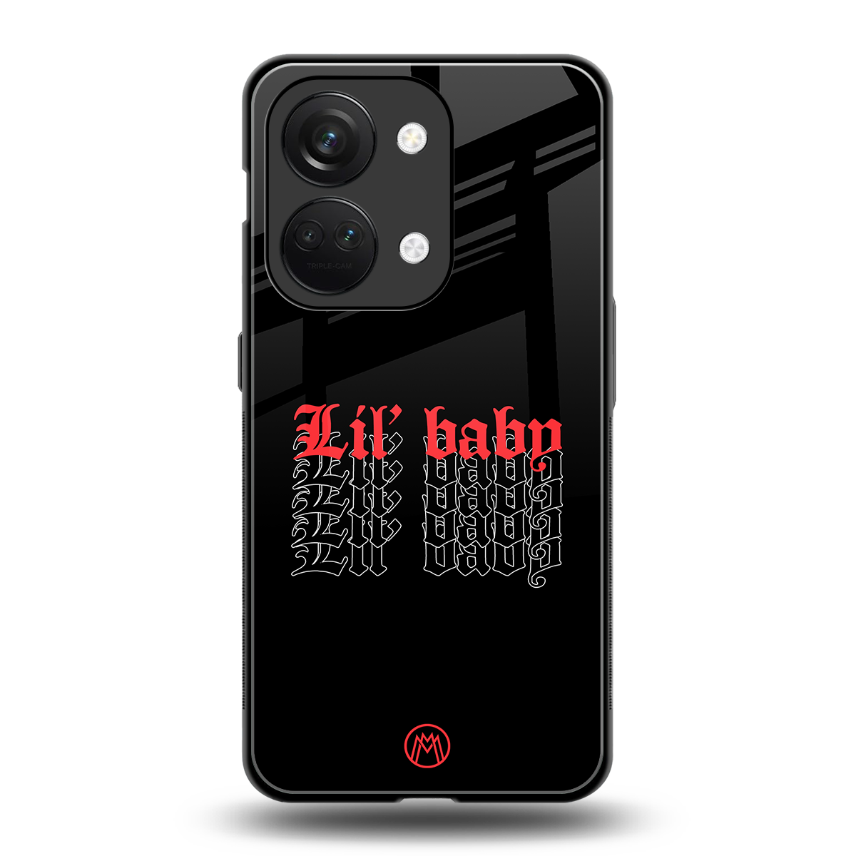lil baby back phone cover | glass case for oneplus nord 3