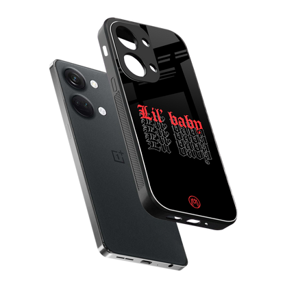 lil baby back phone cover | glass case for oneplus nord 3