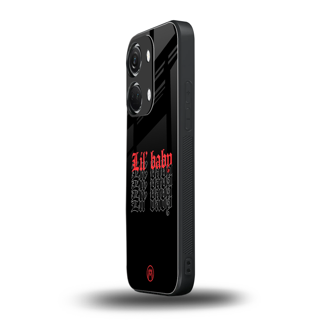 lil baby back phone cover | glass case for oneplus nord 3