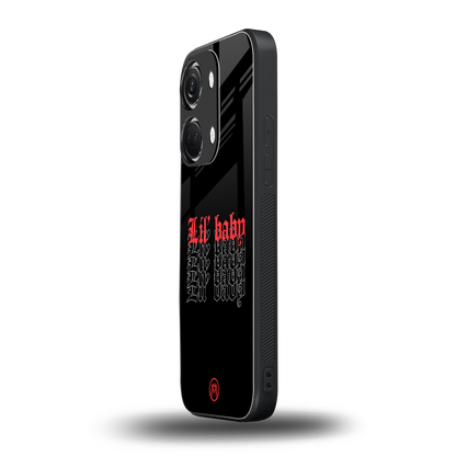 lil baby back phone cover | glass case for oneplus nord 3