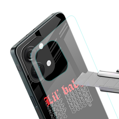 lil baby back phone cover | glass case for oneplus nord 3