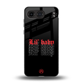 lil baby back phone cover | glass case for oneplus nord 4