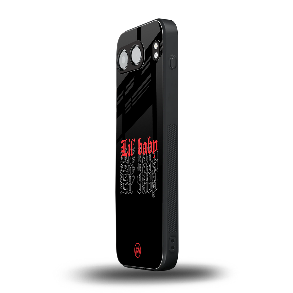 lil baby back phone cover | glass case for oneplus nord 4