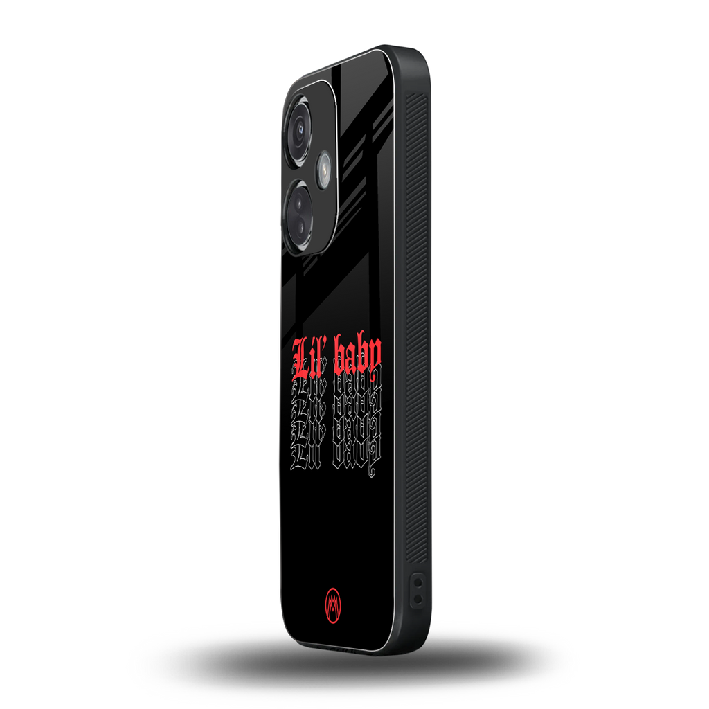lil baby back phone cover | glass case for oneplus nord ce 3