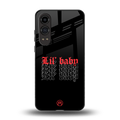 lil baby back phone cover | glass case for oneplus nord ce 4 lite