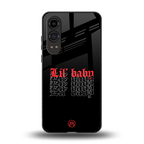 lil baby back phone cover | glass case for oneplus nord ce 4 lite