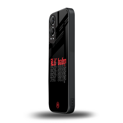 lil baby back phone cover | glass case for oneplus nord ce 4 lite