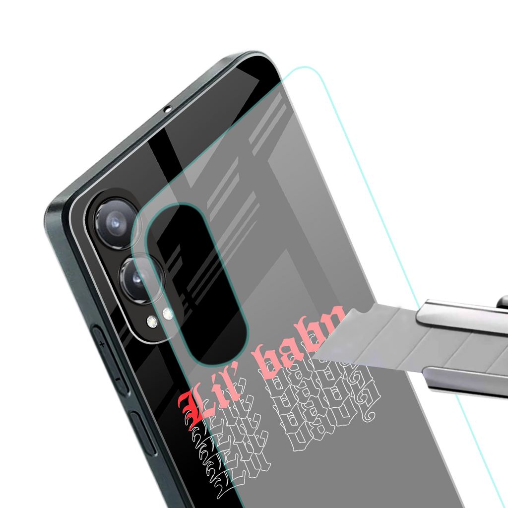 lil baby back phone cover | glass case for oneplus nord ce 4 lite