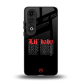 lil baby back phone cover | glass case for oneplus nord ce 4