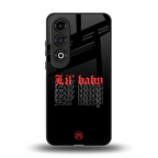 lil baby back phone cover | glass case for oneplus nord ce 4