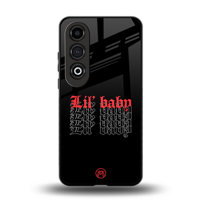 lil baby back phone cover | glass case for oneplus nord ce 4